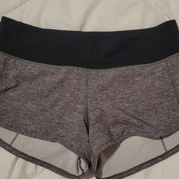 Lululemon Speed Up 2.5" LR gray 6 - Picture 2 of 5